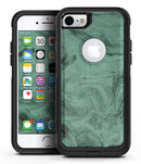 Green Slate Marble Surface V16 - iPhone 7 or 7 Plus Commuter Case Skin Kit