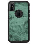 Green Slate Marble Surface V16 - iPhone X OtterBox Case & Skin Kits