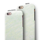 Green Slate Marble Surface V44 iPhone 6/6s or 6/6s Plus 2-Piece Hybrid INK-Fuzed Case