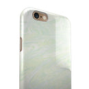 Green Slate Marble Surface V44 iPhone 6/6s or 6/6s Plus 2-Piece Hybrid INK-Fuzed Case