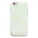 Green Slate Marble Surface V44 iPhone 6/6s or 6/6s Plus 2-Piece Hybrid INK-Fuzed Case