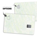 Green Slate Marble Surface V44 - Premium Protective Decal Skin-Kit for the Apple Credit Card