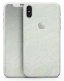 Green Slate Marble Surface V44 - iPhone X Skin-Kit
