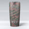 Green Slate Marble Surface V46 - Skin Decal Vinyl Wrap Kit compatible with the Yeti Rambler Cooler Tumbler Cups