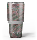 Green Slate Marble Surface V46 - Skin Decal Vinyl Wrap Kit compatible with the Yeti Rambler Cooler Tumbler Cups