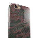 Green Slate Marble Surface V46 iPhone 6/6s or 6/6s Plus 2-Piece Hybrid INK-Fuzed Case