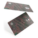Green Slate Marble Surface V46 - Premium Protective Decal Skin-Kit for the Apple Credit Card