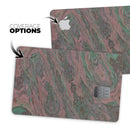 Green Slate Marble Surface V46 - Premium Protective Decal Skin-Kit for the Apple Credit Card