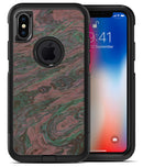 Green Slate Marble Surface V46 - iPhone X OtterBox Case & Skin Kits