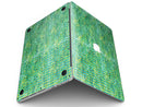 Green Textured Triangle Pattern - MacBook Pro with Retina Display Full-Coverage Skin Kit