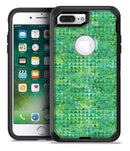 Green Textured Triangle Pattern - iPhone 7 Plus/8 Plus OtterBox Case & Skin Kits