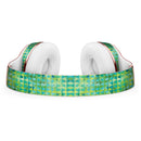 Green Textured Triangle Pattern Full-Body Skin Kit for the Beats by Dre Solo 3 Wireless Headphones