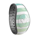 Green WaterColor Ombre Stripes - Decal Skin Wrap Kit for the Disney Magic Band