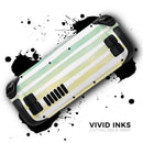 Green WaterColor Ombre Stripes // Vinyl Skin Wrap for Steam Deck OLED & Steam Deck (LCD) — Soft Matte or Ultra Gloss
