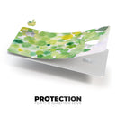 Green WaterColor Texture - Premium Protective Decal Skin-Kit for the Apple Credit Card