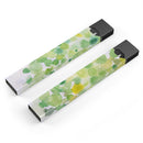 Green WaterColor Texture - Premium Decal Protective Skin-Wrap Sticker compatible with the Juul Labs vaping device