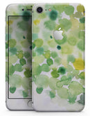 Green WaterColor Texture - Skin-kit for the iPhone 8 or 8 Plus