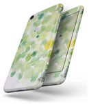 Green WaterColor Texture - Skin-kit for the iPhone 8 or 8 Plus