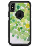 Green WaterColor Texture - iPhone X OtterBox Case & Skin Kits