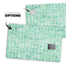 Green Watercolor Arches Pattern - Premium Protective Decal Skin-Kit for the Apple Credit Card
