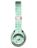 Green Watercolor Arches Pattern Full-Body Skin Kit for the Beats by Dre Solo 3 Wireless Headphones