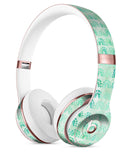 Green Watercolor Arches Pattern Full-Body Skin Kit for the Beats by Dre Solo 3 Wireless Headphones