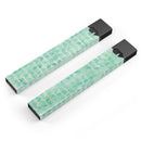 Green Watercolor Arches Pattern - Premium Decal Protective Skin-Wrap Sticker compatible with the Juul Labs vaping device