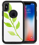 Green Watercolor Branch - iPhone X OtterBox Case & Skin Kits