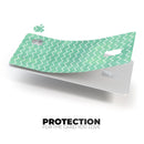 Green Watercolor Chevron - Premium Protective Decal Skin-Kit for the Apple Credit Card