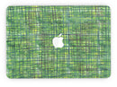 Green Watercolor Cross Hatch - MacBook Pro with Retina Display Full-Coverage Skin Kit