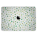 MacBook Pro without Touch Bar Skin Kit - Green_Watercolor_Dots_over_White-MacBook_13_Touch_V6.jpg?
