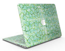 Green Watercolor Giraffe Pattern - MacBook Air Skin Kit