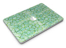 Green Watercolor Giraffe Pattern - MacBook Air Skin Kit