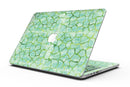 Green Watercolor Giraffe Pattern - MacBook Pro with Retina Display Full-Coverage Skin Kit
