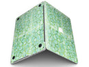 Green Watercolor Giraffe Pattern - MacBook Pro with Retina Display Full-Coverage Skin Kit