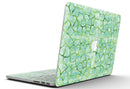 Green Watercolor Giraffe Pattern - MacBook Pro with Retina Display Full-Coverage Skin Kit