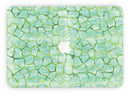 Green Watercolor Giraffe Pattern - MacBook Pro with Retina Display Full-Coverage Skin Kit