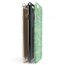Green Watercolor Giraffe Pattern iPhone 6/6s or 6/6s Plus 2-Piece Hybrid INK-Fuzed Case
