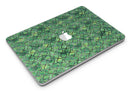 Green Watercolor Helix Pattern - MacBook Air Skin Kit