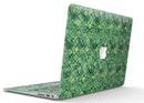 Green Watercolor Helix Pattern - MacBook Air Skin Kit