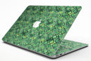 Green Watercolor Helix Pattern - MacBook Air Skin Kit