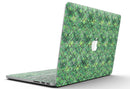 Green Watercolor Helix Pattern - MacBook Pro with Retina Display Full-Coverage Skin Kit