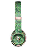 Green Watercolor Helix Pattern Full-Body Skin Kit for the Beats by Dre Solo 3 Wireless Headphones