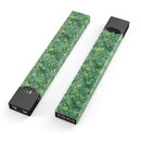Green Watercolor Helix Pattern - Premium Decal Protective Skin-Wrap Sticker compatible with the Juul Labs vaping device