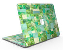 Green Watercolor Patchwork - MacBook Air Skin Kit