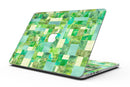 Green Watercolor Patchwork - MacBook Pro with Retina Display Full-Coverage Skin Kit