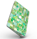 Green Watercolor Patchwork - MacBook Pro with Retina Display Full-Coverage Skin Kit
