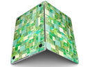 Green Watercolor Patchwork - MacBook Pro with Retina Display Full-Coverage Skin Kit