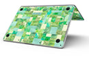 Green Watercolor Patchwork - MacBook Pro with Retina Display Full-Coverage Skin Kit