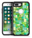 Green Watercolor Patchwork - iPhone 7 Plus/8 Plus OtterBox Case & Skin Kits